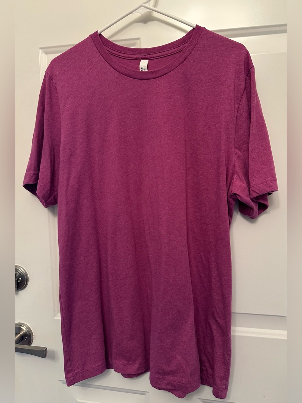 Bella Canvas Short Sleeve T-Shirt in Berry Plum